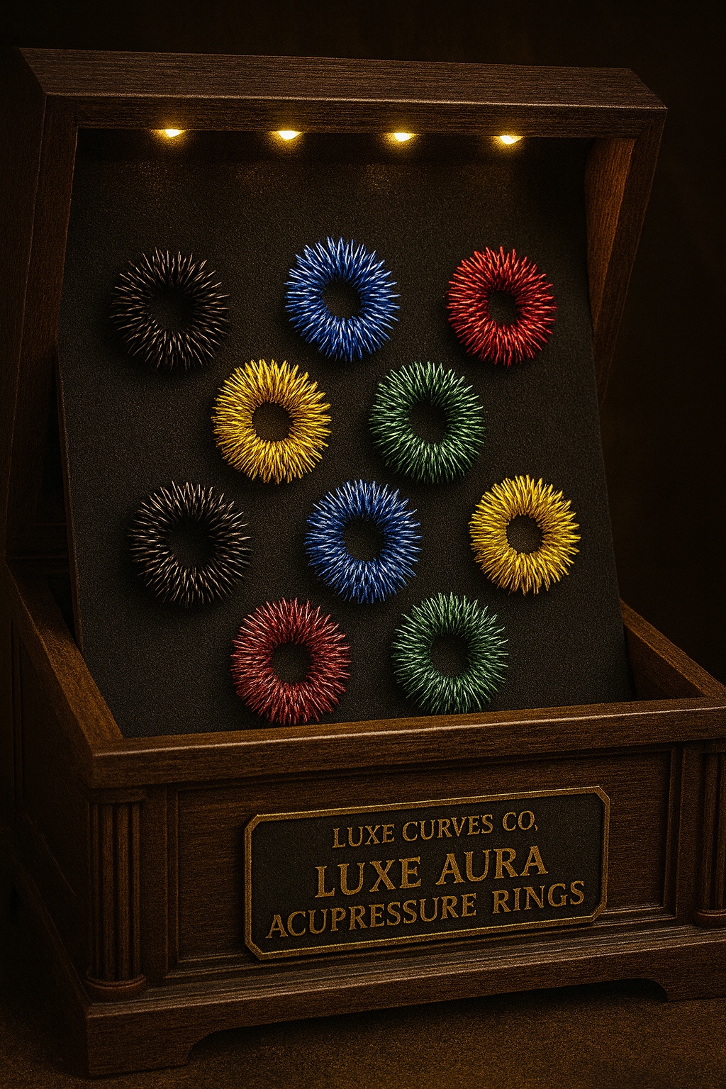 Luxe Aura Acupressure Rings™