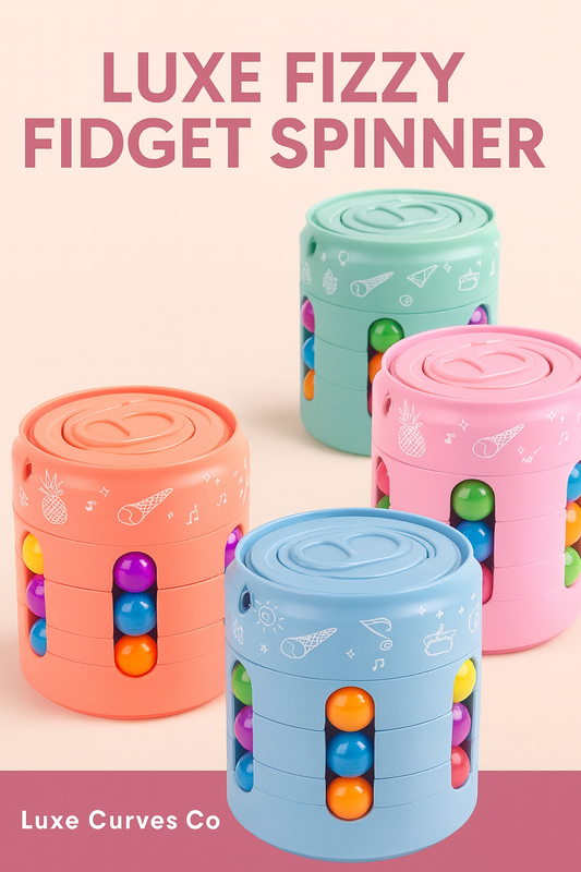 Luxe Fizzy Fidget Spinner™ | 3-in-1 Magic Bean Cube