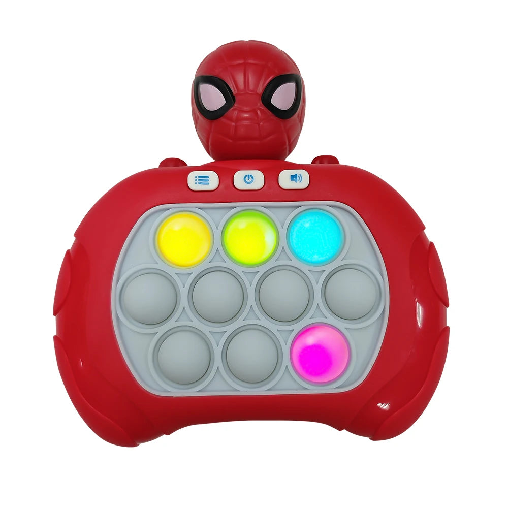 Luxe Pop Console™ – Electronic Light-Up Bubble Fidget Controller