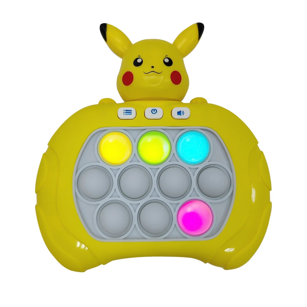 Luxe Pop Console™ – Electronic Light-Up Bubble Fidget Controller