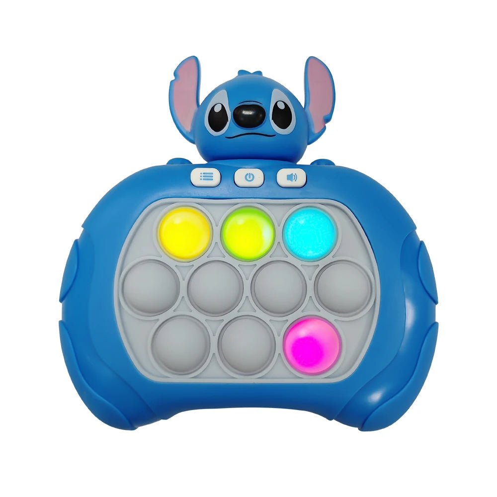 Luxe Pop Console™ – Electronic Light-Up Bubble Fidget Controller