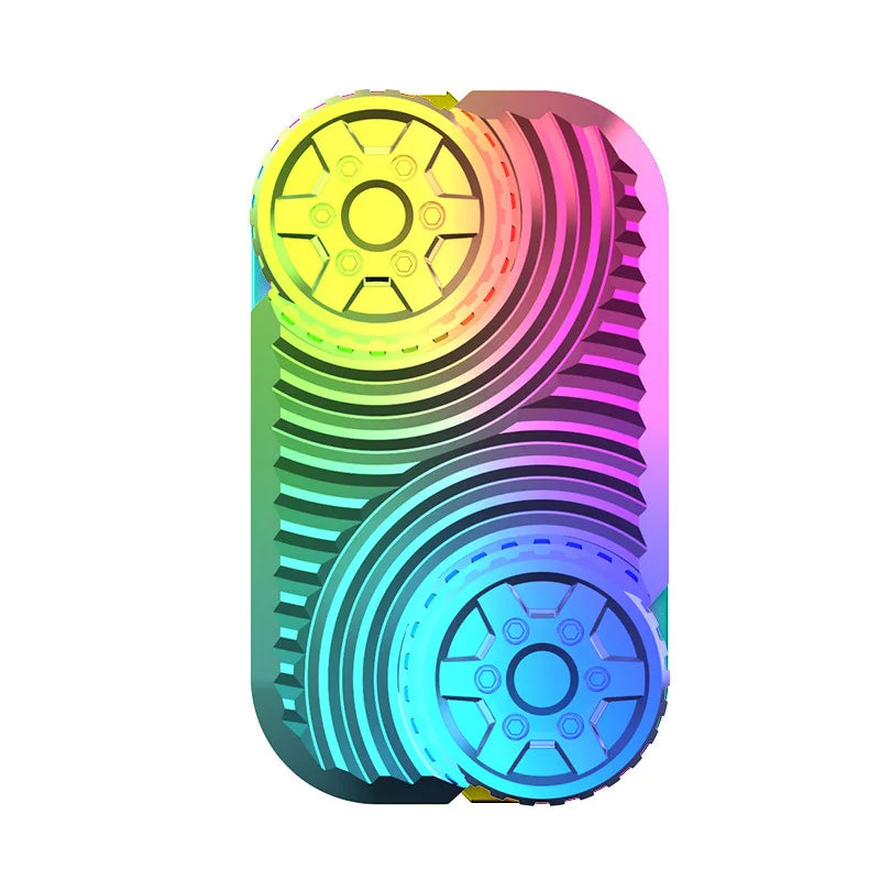 Luxe Infinite Wheel™ | Metal Push Card Fidget Toy for Stress Relief & Focus