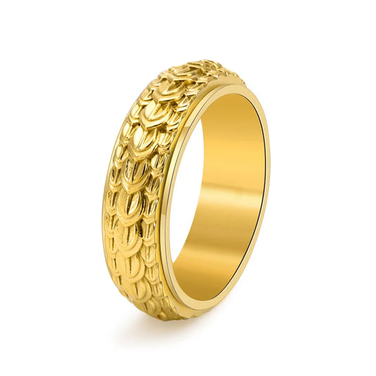 Luxe Dragonscale Spinner Ring™