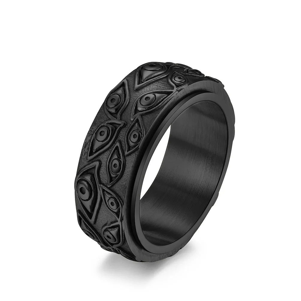 Luxe Ojo Guardián Spinner Ring™ (Spanish for “Guardian Eye)