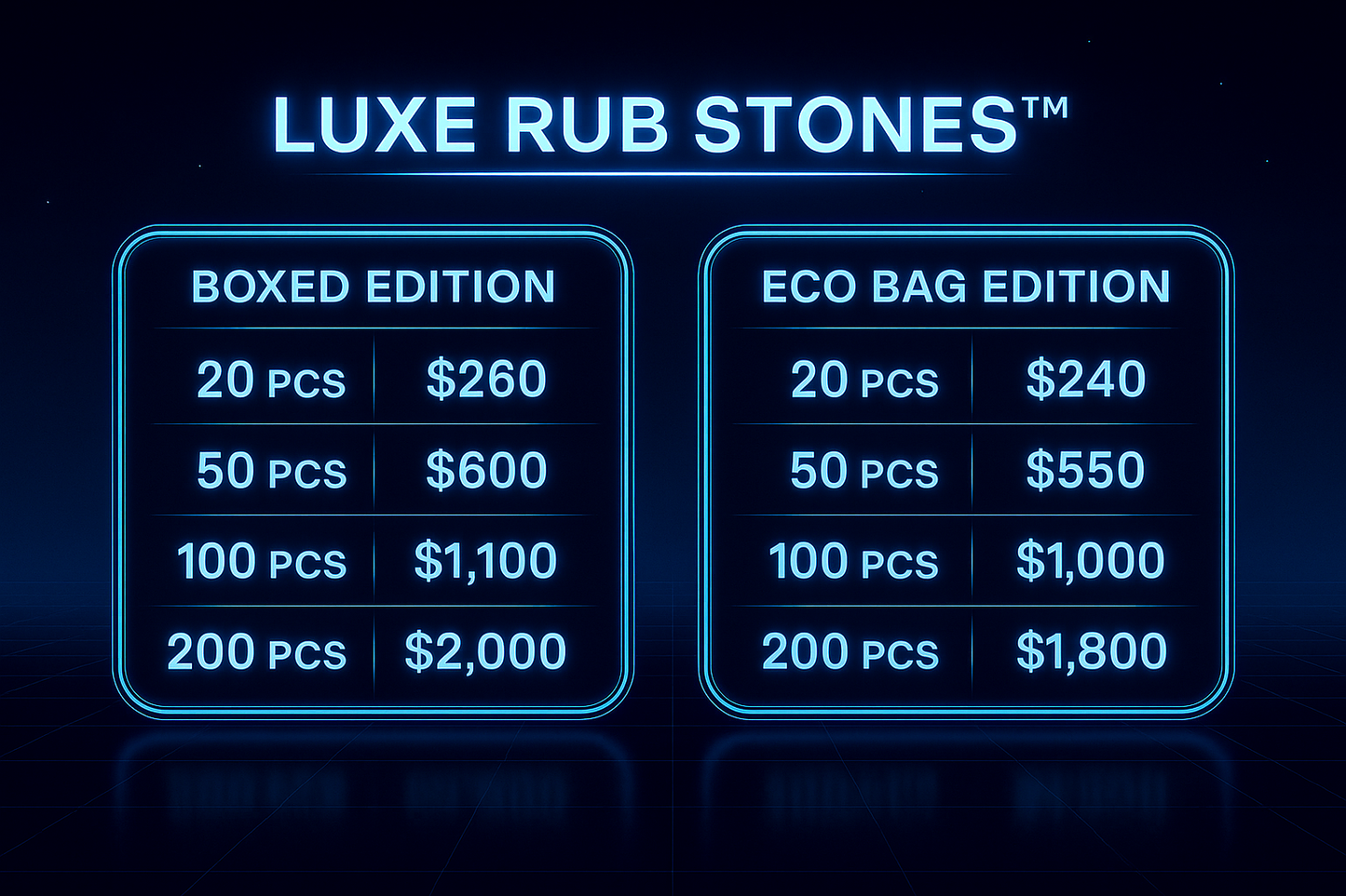 Luxe Rub Stones™ | Sensory Worry Stone 6-Pack