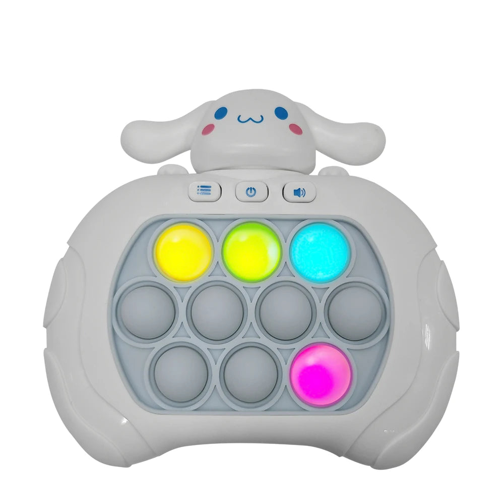 Luxe Pop Console™ – Electronic Light-Up Bubble Fidget Controller