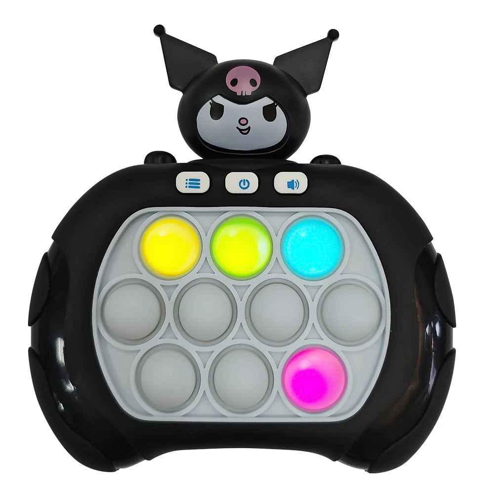Luxe Pop Console™ – Electronic Light-Up Bubble Fidget Controller