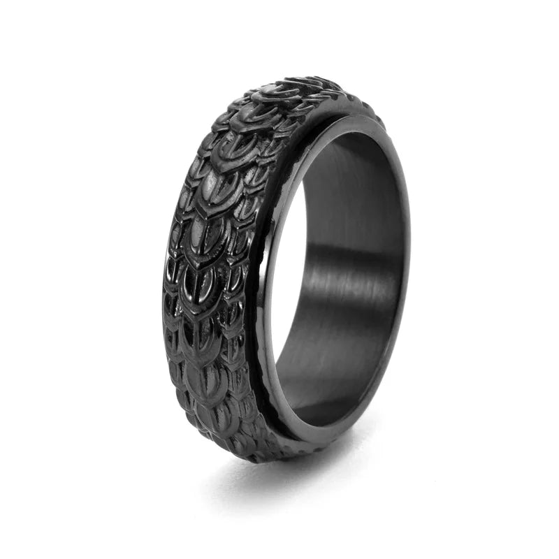 Luxe Dragonscale Spinner Ring™