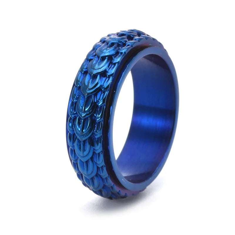 Luxe Dragonscale Spinner Ring™