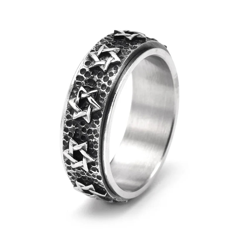 Luxe Star of David Spinner Ring™