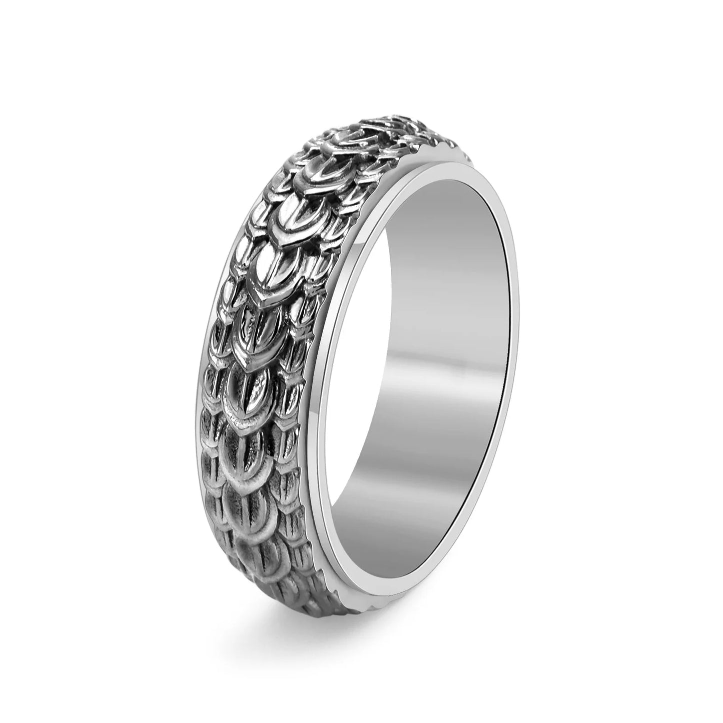 Luxe Dragonscale Spinner Ring™