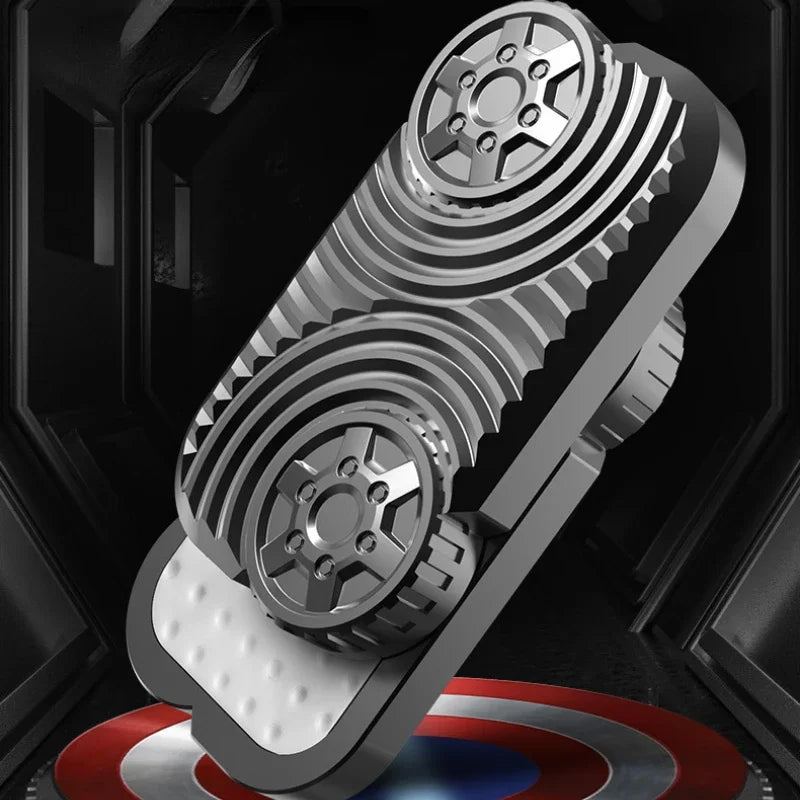 Luxe Infinite Wheel™ | Metal Push Card Fidget Toy for Stress Relief & Focus